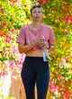 Maria Sharapova hikes in malibu with her bf pics