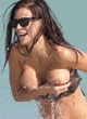 Claudia Galanti oops wet bikini slips pics