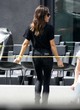 Victoria Beckham looking sexy black jeans pics