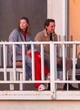 Maria Sharapova spotted with fiance on balcony pics