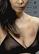 Thandie Newton see through black bra in rogue pics