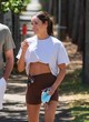 Kayla Itsines displayed her toned abs pics