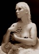 Christina Aguilera posed topless in photoshoot pics