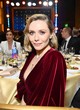 Elizabeth Olsen wears plunging red dress pics