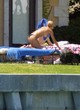 Anna Kournikova sunbathing her sexy boobs pics