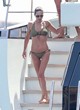 Jennifer Connelly stuns in khaki bikini on yacht pics