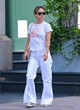 Olivia Wilde out in all-white summer outfit pics