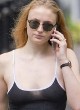 Sophie Turner braless and cameltoe pics