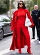 Lori Harvey turns heads in all-red outfit pics