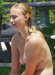 Sophie Turner topless with friends, beach pics