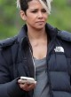 Halle Berry casual but sexy on movie set pics