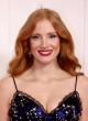 Jessica Chastain shows boobs in blue gown pics