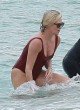 Charlize Theron wows in red swimsuit in cabo pics