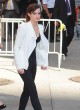 Emma Watson in pants, corset and blazer pics