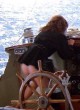 Nicole Kidman shows nude ass on the boat pics