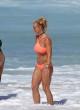 Britney Spears rocks a pastel orange bikini pics
