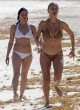 Michelle Rodriguez at the beach in tulum pics