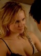 Kristen Bell making out in bed, cleavage pics