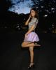 Victoria Justice Victoria Justice Stuns in Lilac Mini Skirt pics