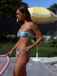 Emily Feld Emily Feld Dazzles in San Rini Swim Bikini pics