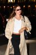 Hailey Bieber Hailey Bieber's Effortless Cool: Trench Coat Chic in NYC! pics