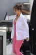 Jennifer Lopez Jennifer Lopez Dazzles in Pink Ensemble, Radiating Effortless Style! pics