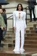 Dua Lipa Dua Lipa's Feathered Fantasy: A Paris Fashion Week Spectacle pics