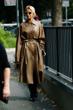 Caro Daur Caro Daur's Leather Trench Coat Steals the Show! pics