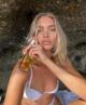 Elsa Hosk Elsa Hosk Radiates Beachside Beauty in White Bikini pics