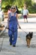 Melanie Griffith Melanie Griffith's Casual Canine Stroll: Denim Days and Dog Walks! pics