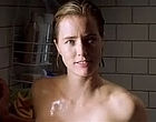 Tea Leoni caught all nude in shower videos