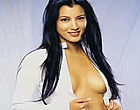 Kelly Hu poses in sexy lingerie videos