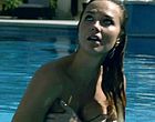 Arielle Kebbel nude in pool holding boobs videos