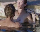 Tilda Swinton nude sunbathing & sex in pool videos