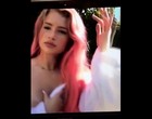 Lottie Moss shows off her own boob slip videos