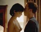 Morena Baccarin nude boobs & making out videos