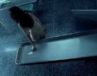 Lucy Liu walking fully naked in morgue videos
