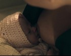 Yvonne Strahovski breast in the handmaids tale videos