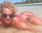 Britney Spears nude and showing bare ass naked clips